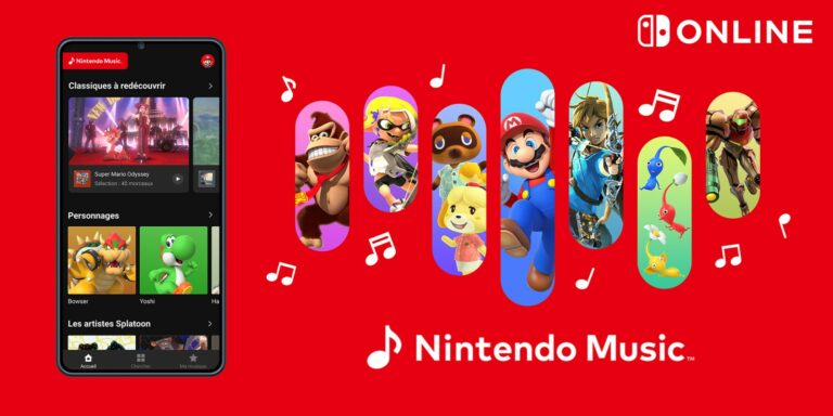 Nintendo Music : une application pour écouter les musiques Mario, Zelda et autres